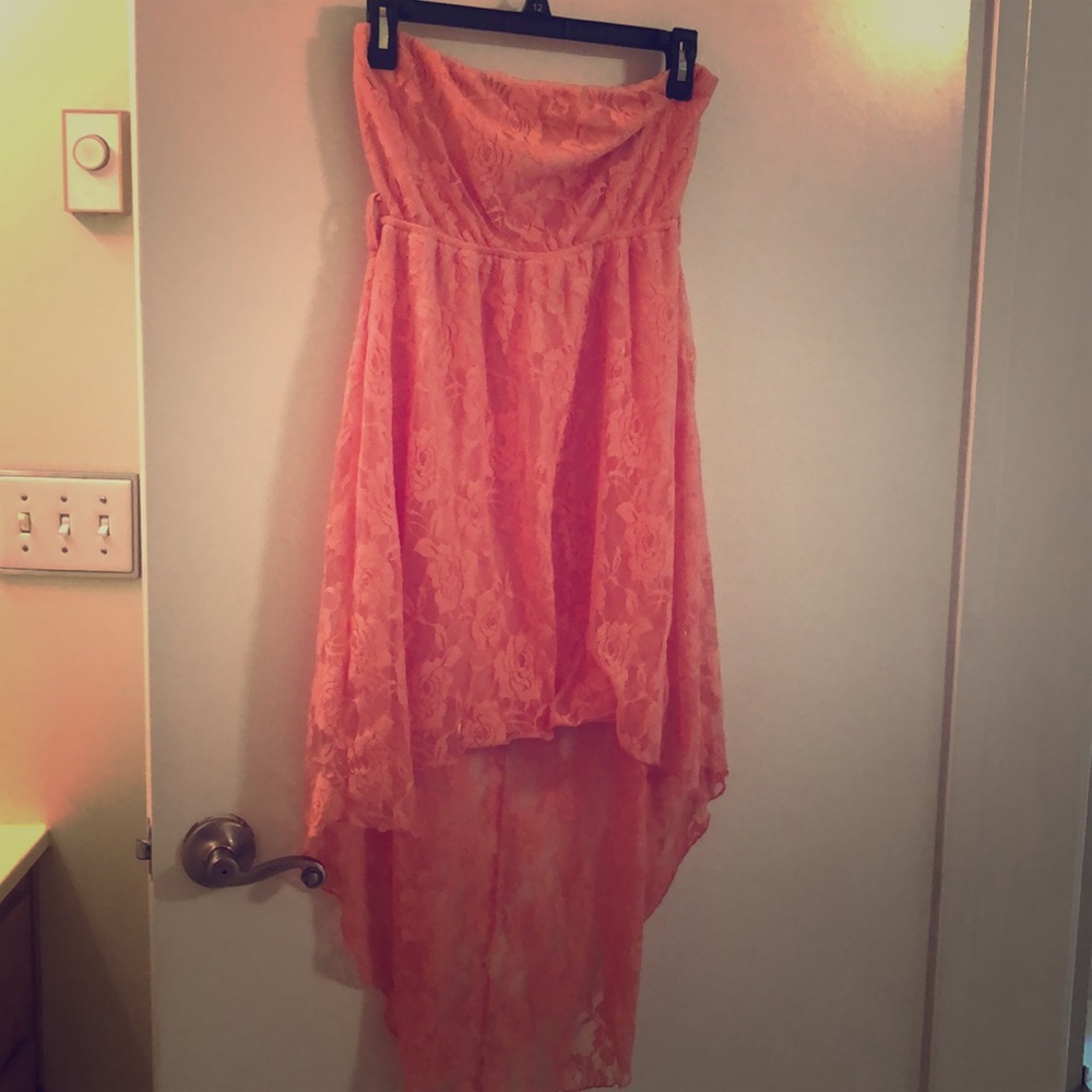 Strapless dress